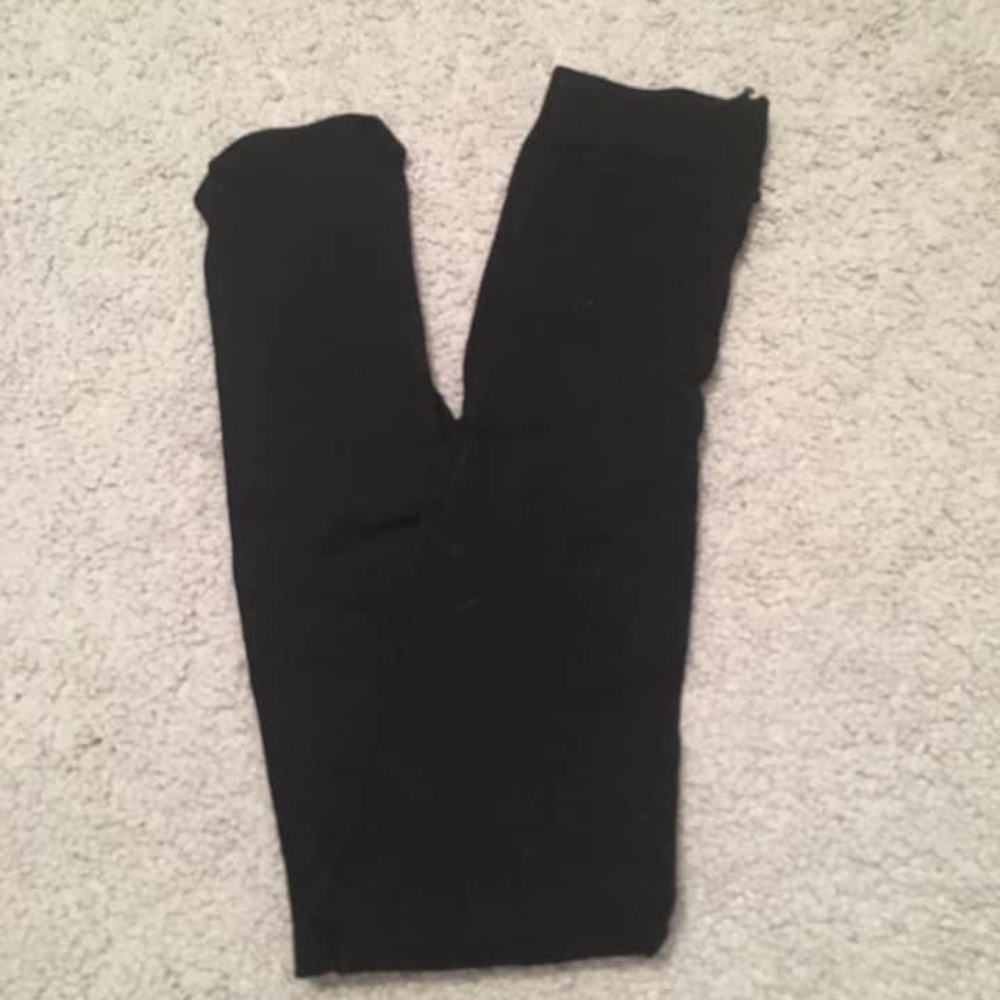 Girls Black Tights